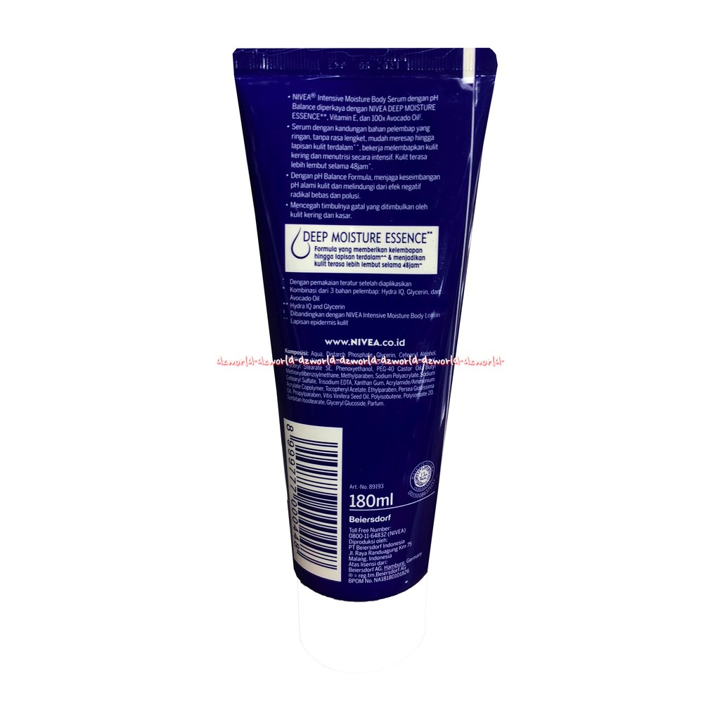 Nivea Body Serum Intensive 180ml Moisture Nivea Handbody 180ml Nivea Bodi Serum Hand Body 180 ml