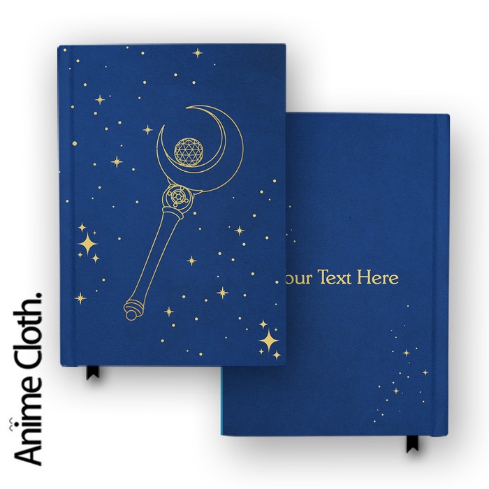 

Buku Catatan Notebook Sailormoon 4 Moon Stick Custom Diary Jurnal Hardcover A5 A6