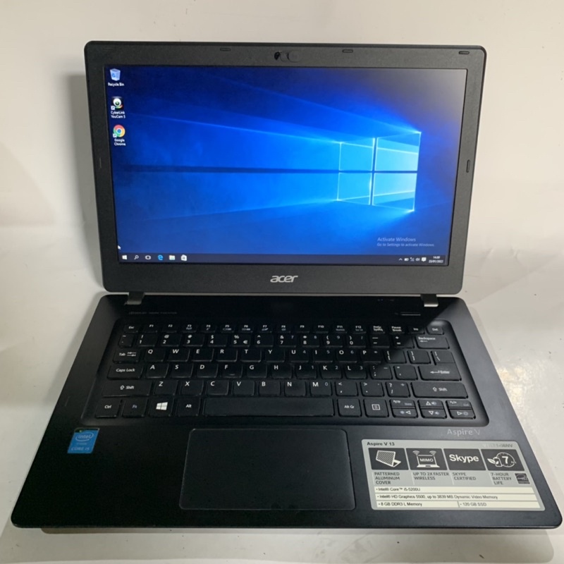 Laptop Design Acer Aspire V3 - Core i5 - Ram 8gb Ssd 256gb - Slim
