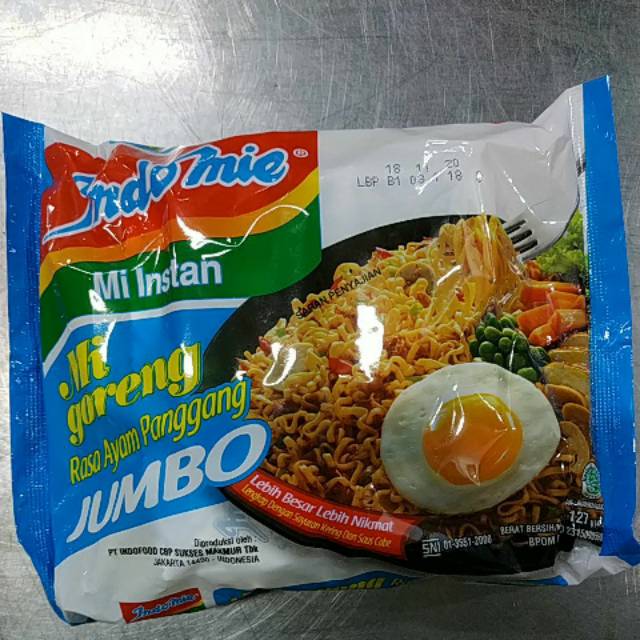 

INDOMIE GORENG JUMBO AYAM PANGGANG ISI 10PCS