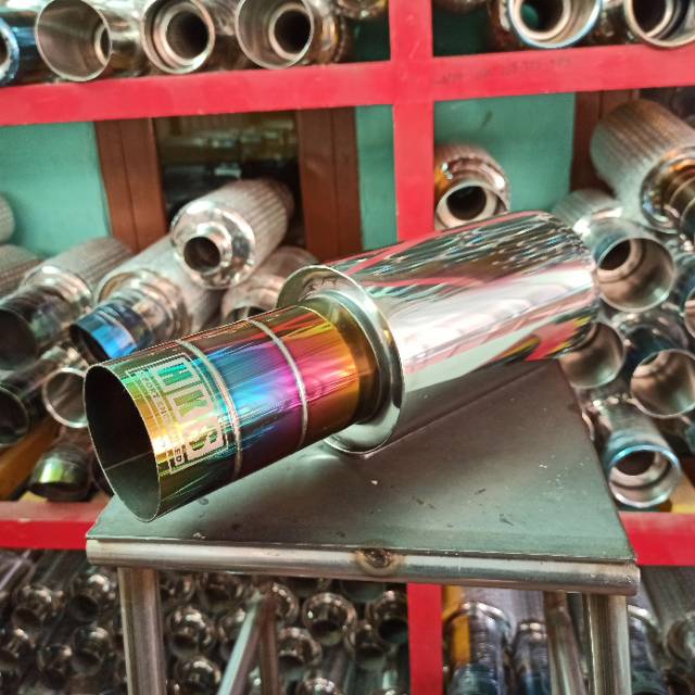HKS KNALPOT MOBIL KNALPOT HKS TITAN RAINBOW-KNALPOT BASS KNALPOT
