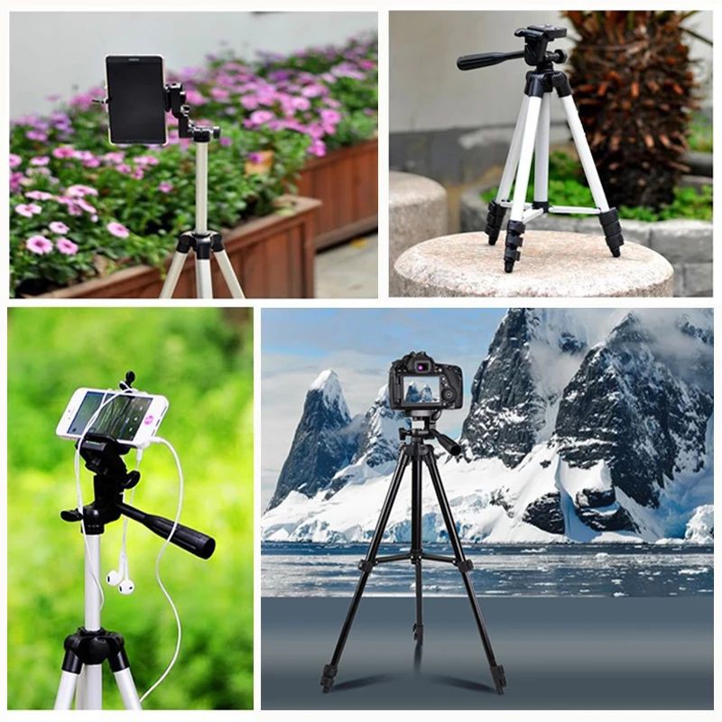 COD - Tripod Handphone Kamera Hp GO Pro - Tripod Hp Standing Free Holder U Premium