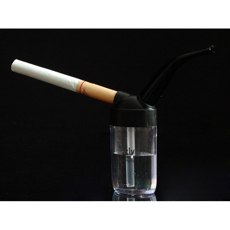 Pipa Rokok Portable Pipa Roko Filter Tabung Bahan Akrilik Double Filter Smoking Pipe Double Filter