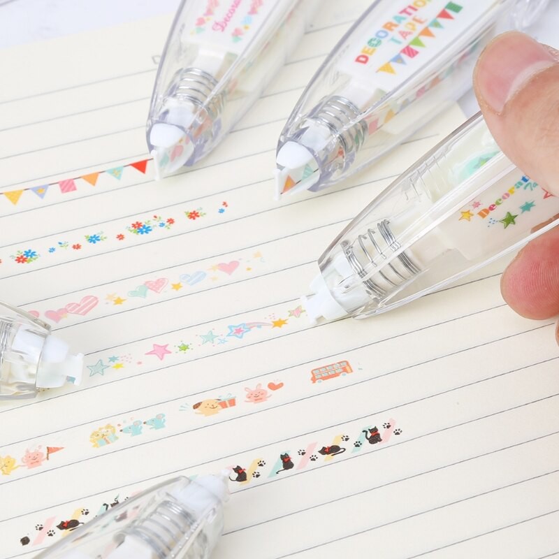 

Free Ongkir ya Cute Correction Tape Flower Decorative School Office Supply Students Stationery qiang