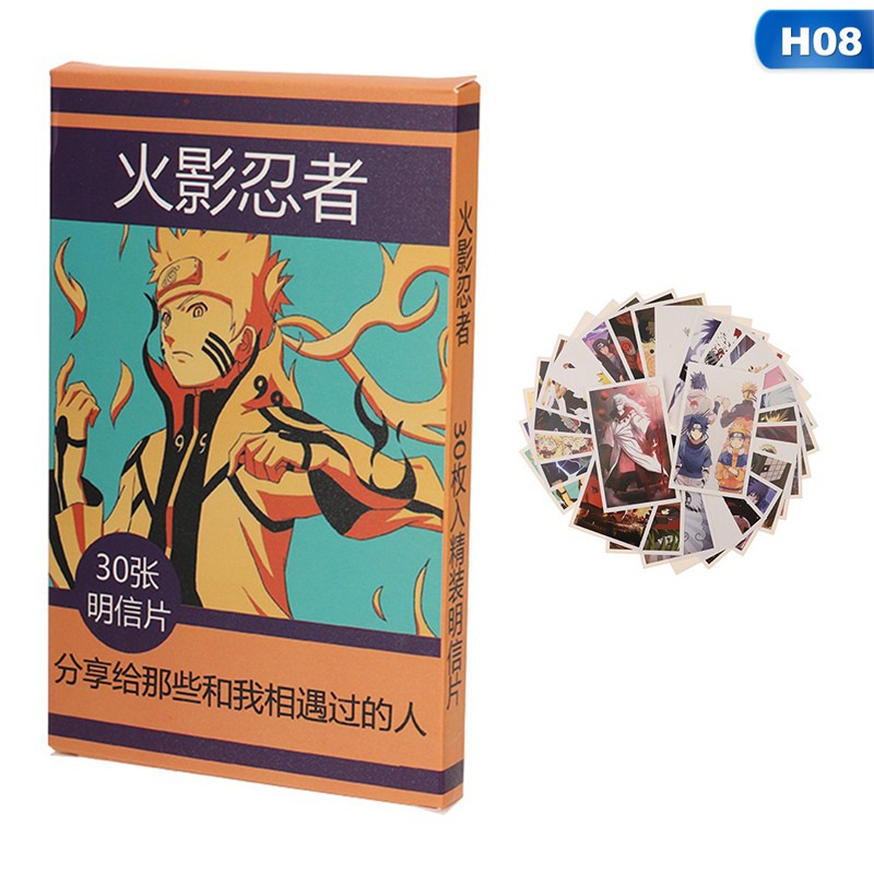 

NS004 – CLEARANCE SALE Postcard / Kartu Pos Anime Naruto Boruto Shippuden