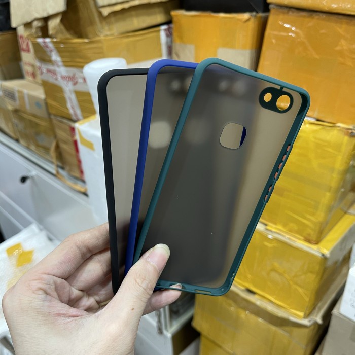 VIVO Y83 PREMIUM HYBDRID BUMPER DOVE CASE ANTI PECAH