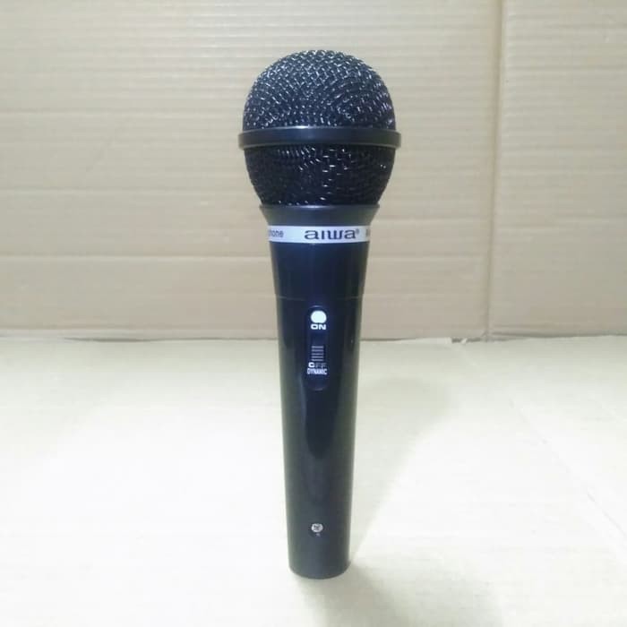 MIC KABEL AIWA AW 108B MICROPHONE PROFESIONAL