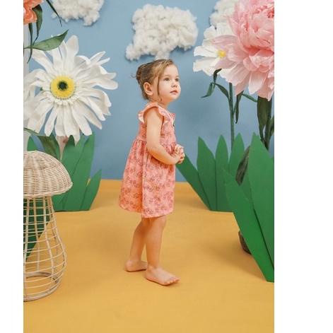 BOHOPANNA RUFFLE DRESS DISNEY TINKER BELL / Dress Anak DISNEY TINKERBELL