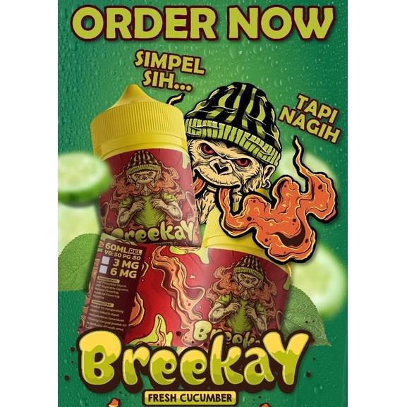 BREEKAY FRESH CUCUMBER 60ML