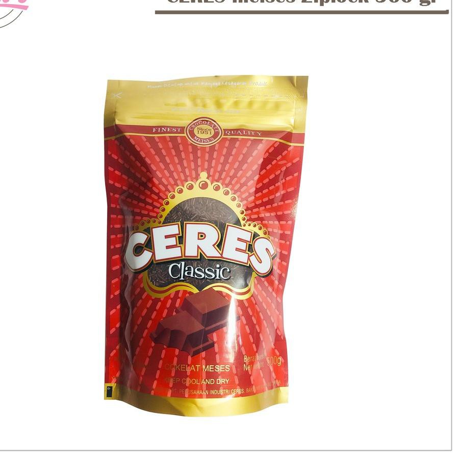

3NY✧ Meises CERES 500 gr Ziplock / Meses / Coklat Butir SEGERA BELI
