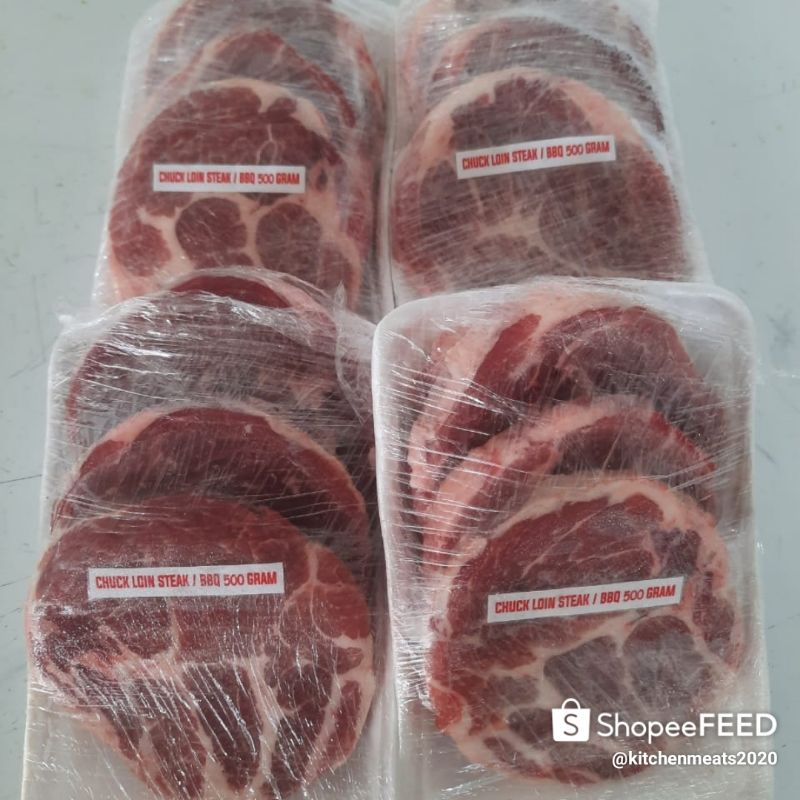 

Chuck Loin Pork Steak/BBQ (B2)