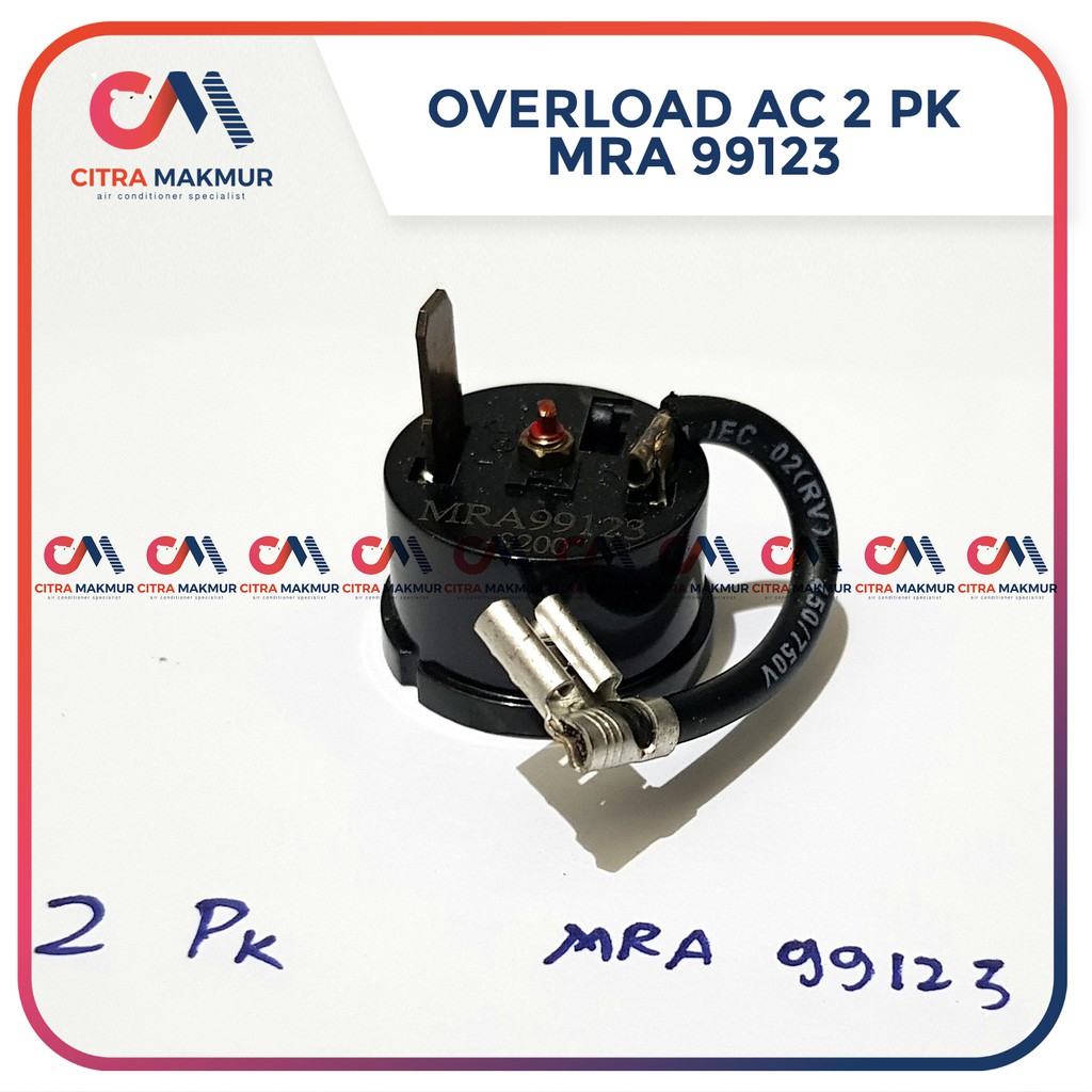 Overload Klixon AC 2 Pk bulat Air Conditioner bimetal kompresor aircon over load MRA 99123
