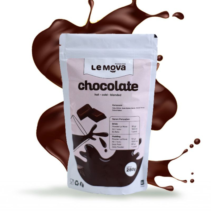 

Chocolate Coklat Lemova 280gr Rattubeverage