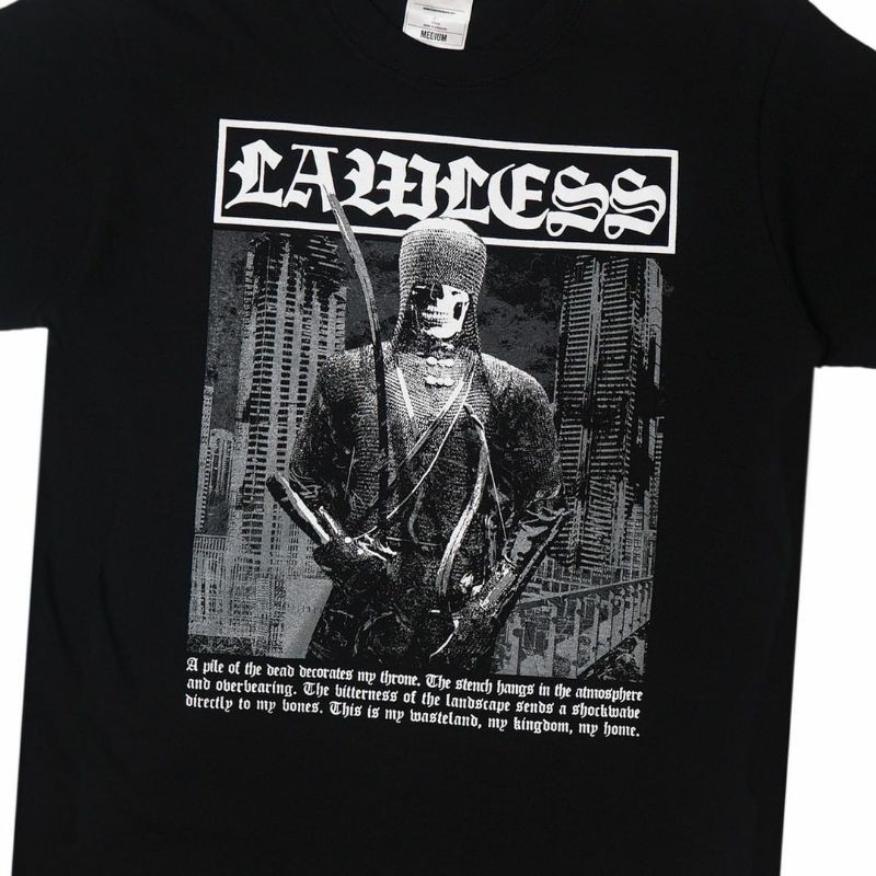 KAOS LAWLESS ORIGINAL | DEATH KNIGHT TSHIRT | BISA COD + FREE STICKERS