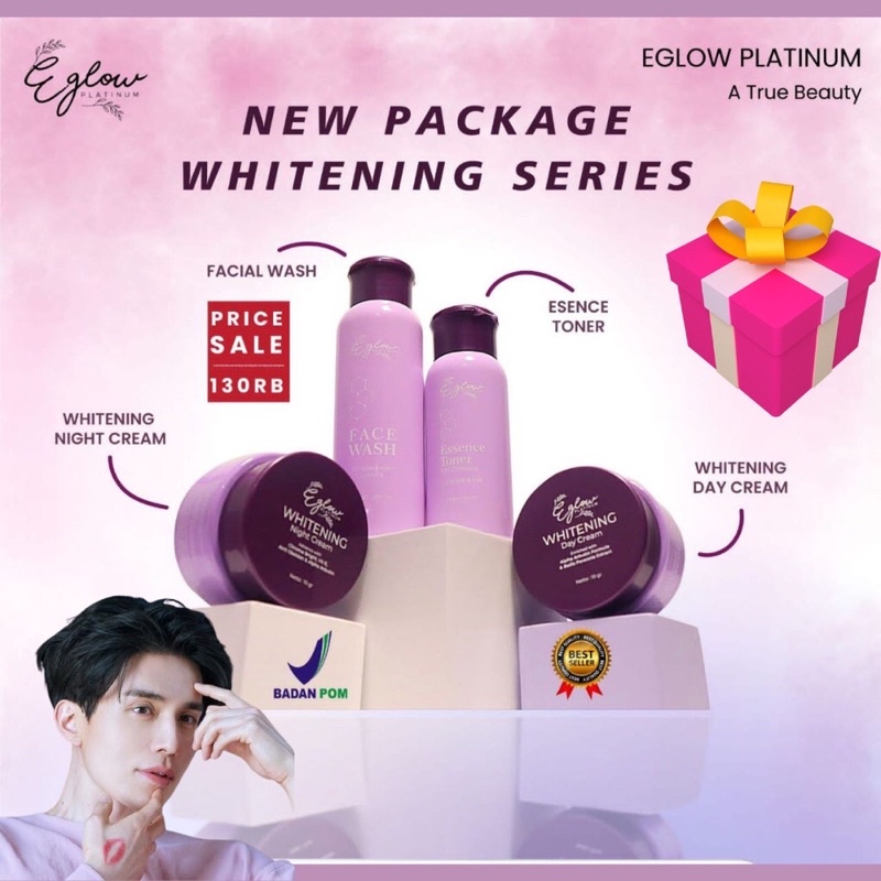 EGLOW PLATINUM KEMASAN BARU [Free Parfum]