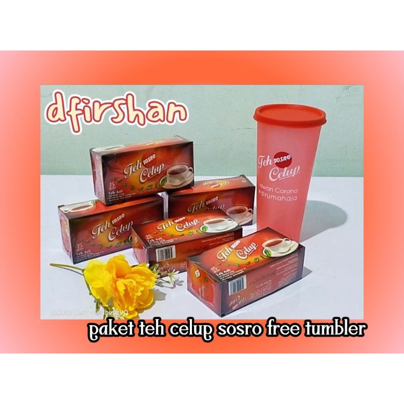 

paket teh celup sosto free tumbler