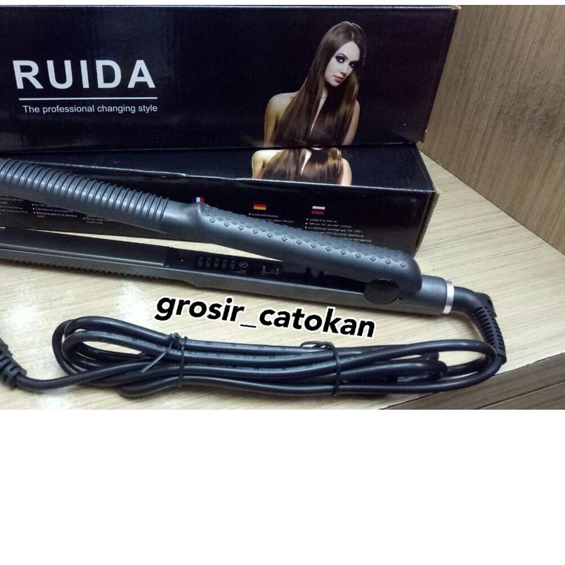 ♖ BISA CATOKAN RUIDA 2 IN 1 LURUS CURLY KERITING , CATOKAN 2IN1 , CERAMIC PLATE , ORI 100% ♣