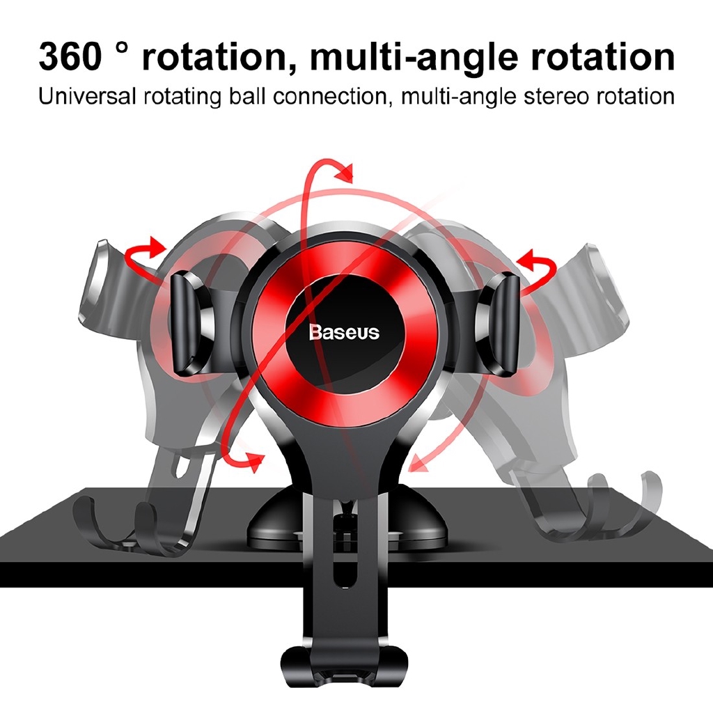 BESEUS Bracket Holder Smartphone Stainless Steel untuk iPhone, Galaxy, Sony, Lenovo, HTC, Huawei