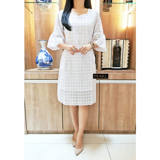 dress katun bolong