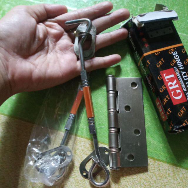 Hak Angin Bulat 8 Inch Gold Rtk Kunci Jendela Kait Jendela Cantolan Jendela Cengkal Penyangga