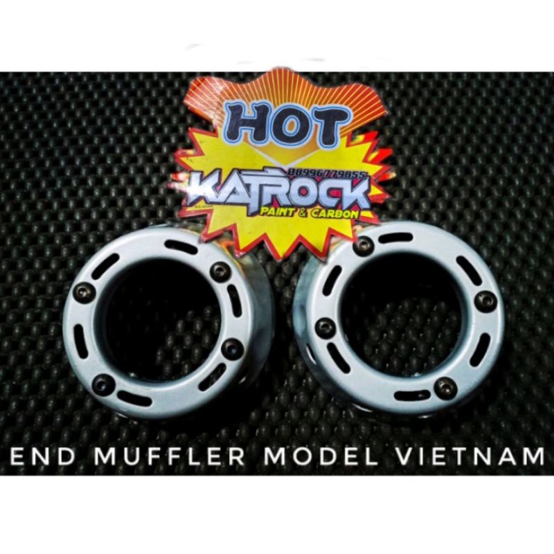 END MUFFLER ORIGINAL MODEL VIETNAM VARIO CLICK MIO BEAT SCOOPY KNALPOT