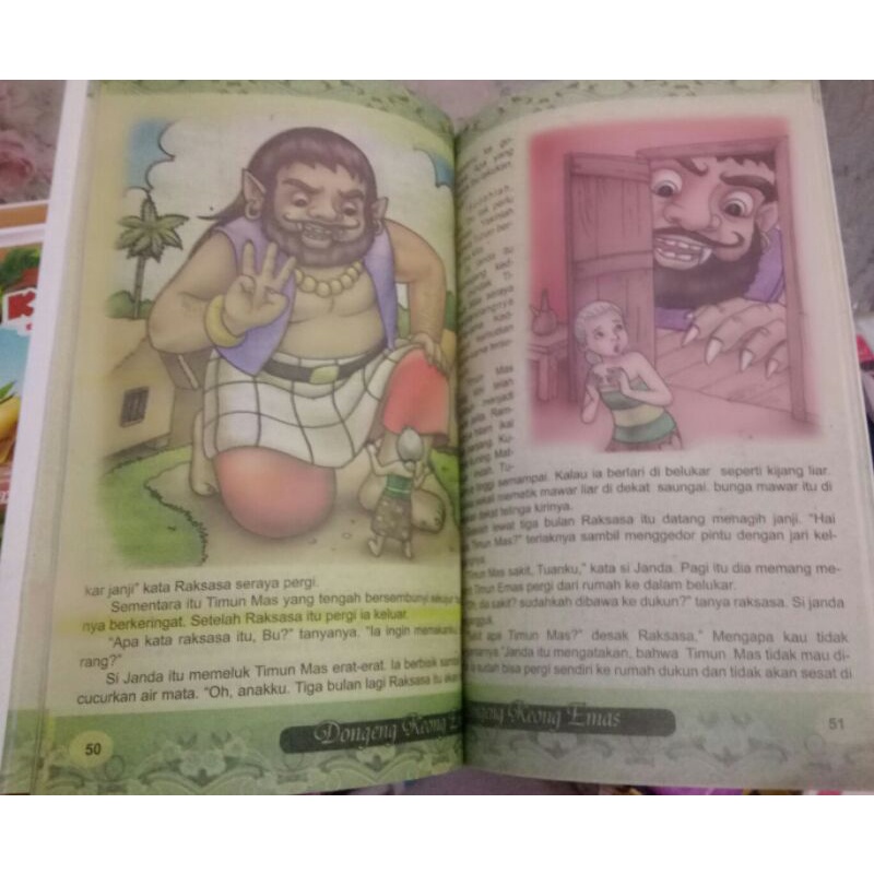 Buku anak Keong Mas dan Dongeng lainnya