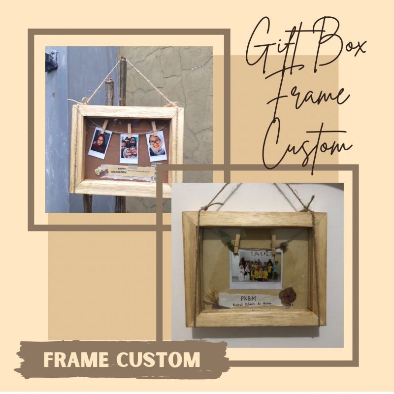 

GIFT BOX FRAME MURAH AESTHETIC
