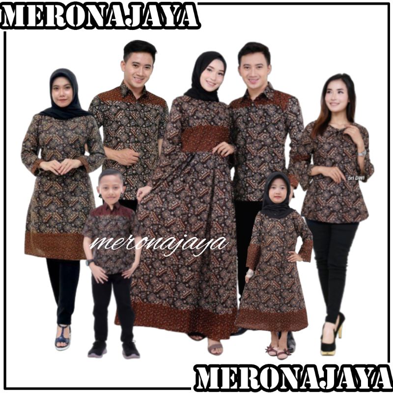 MATARAM HT | Batik couple keluarga modern terbaru set couple batik keluarga gamis jumbo termurah di shopee / Baju couple keluarga terbaru 2022 modern /couple keluarga untuk pesta pernikahan / Set kapelan keluarga ayah ibu dan anak