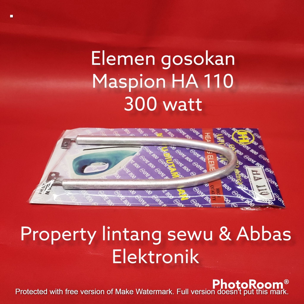 elemen pemanas gosokan setrika maspion HA 110