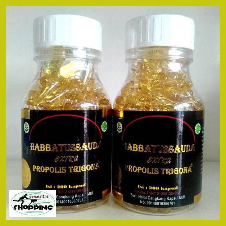 

Obat Herbal- Habbatussauda Plus Extra Propolis Trigona/Obat Asam Urat/100% Herbal 6Eruio46-