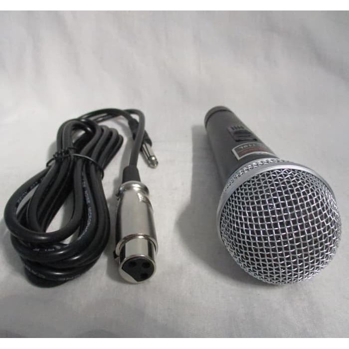 Mic Microphone Karaoke PIONEER PI-119L/Mic Kabel Vokal Dynamic