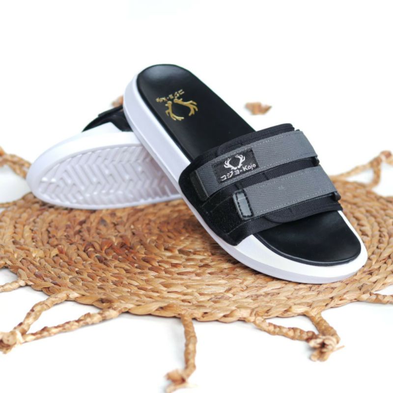 Sandal Pria Kekinian Sendal Slide Casual Slop Main Ringan Nyaman Murah