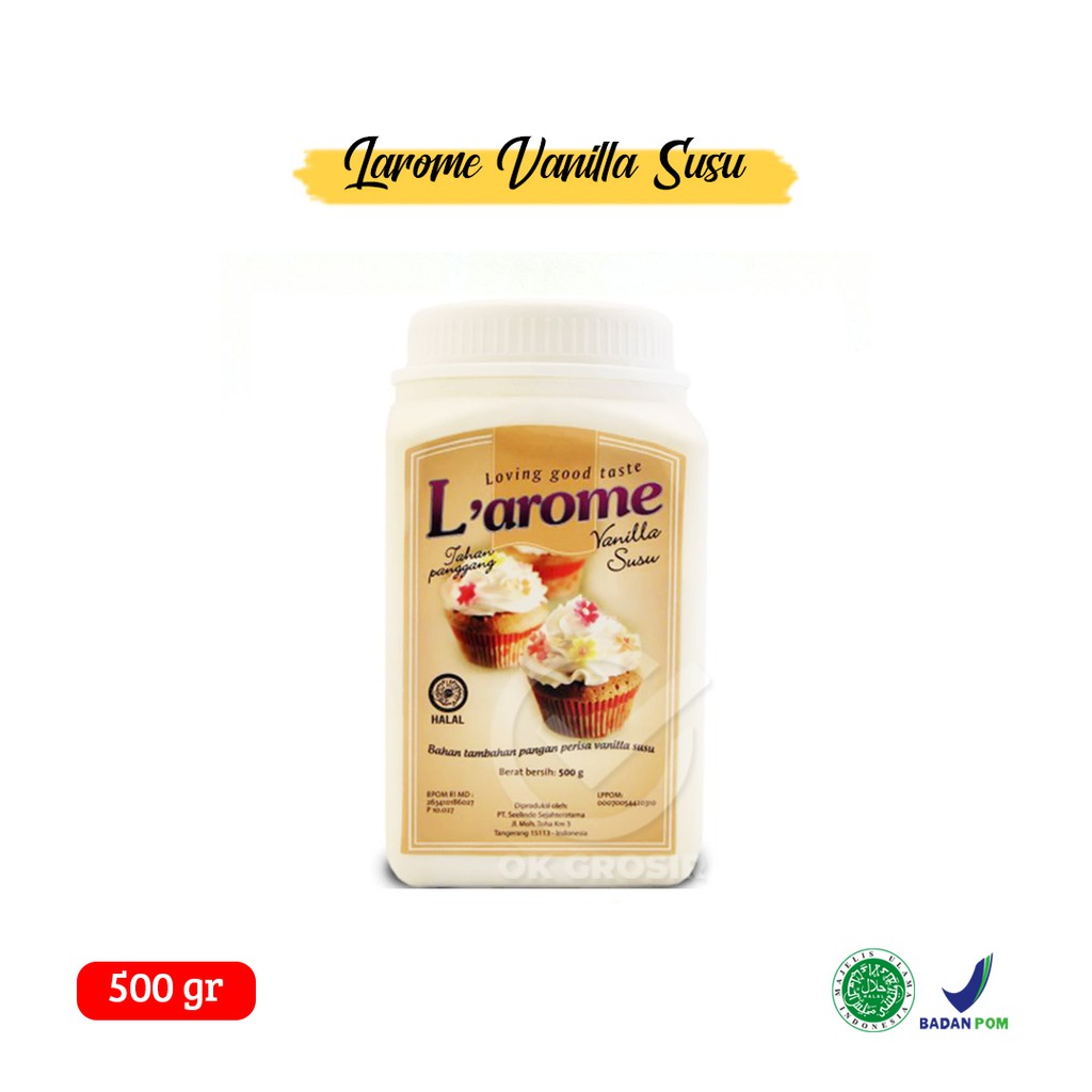 

Larome Vanilla Susu (500 gr)