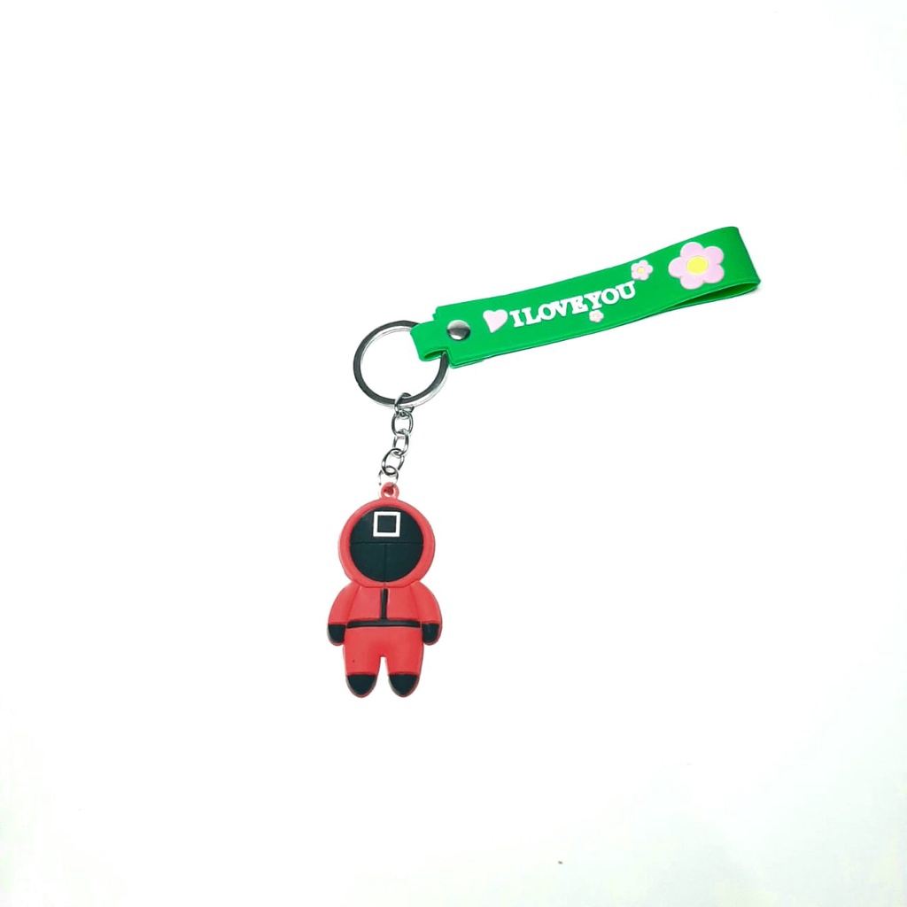 Gantungan Kunci Squid Game Key Chain Squid Game - SATPAMARCLYLIC