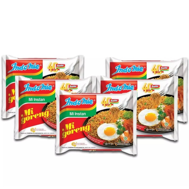 Indomie Goreng Original Mi Instant Mi Goreng Beli 5 PCS