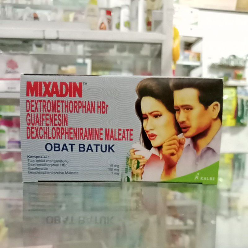 MIXADIN OBAT BATUK Strip @4 Tablet