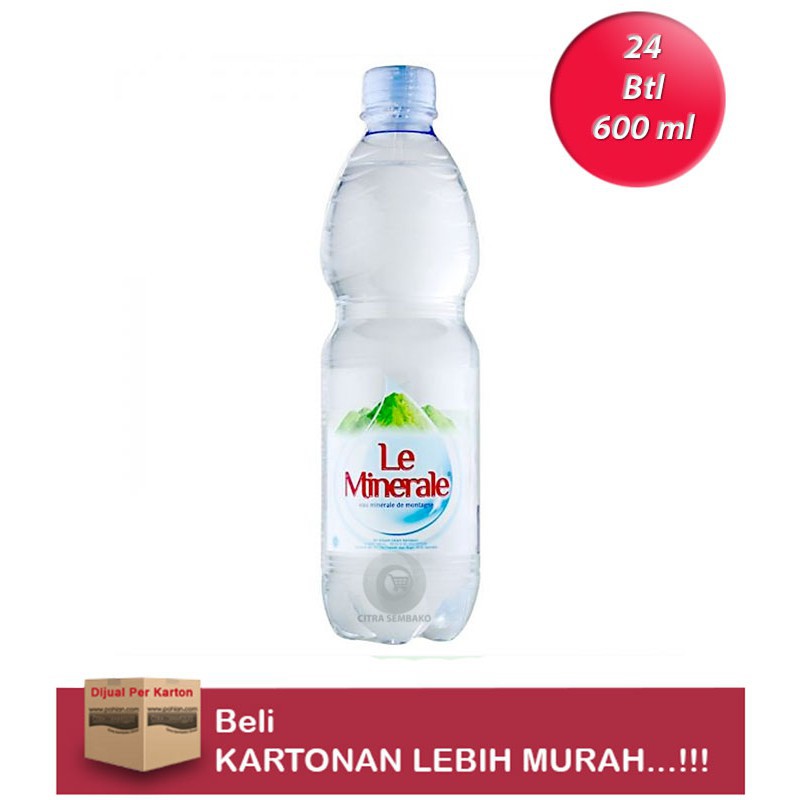 

Le Minerale 600ml/24'S