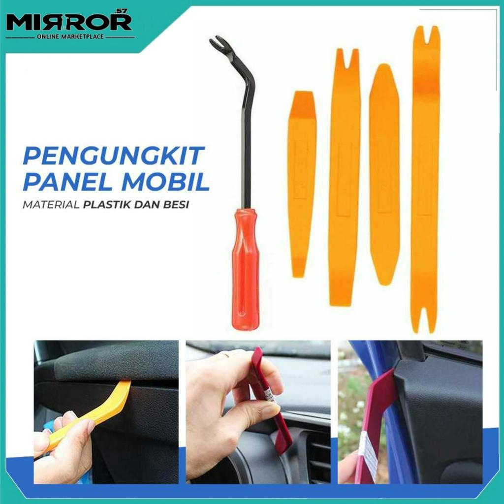 Pengungkit Pencungkil Panel Mobil Bodi Mobil Interior Mobil Dashboard Mobil 5 PCS