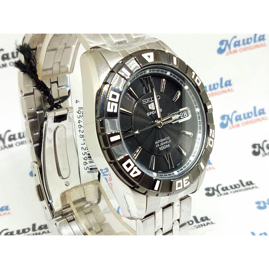 Seiko 5 Sports SNZH83K1 Automatic Black Dial - Jam Tangan Pria SNZH83