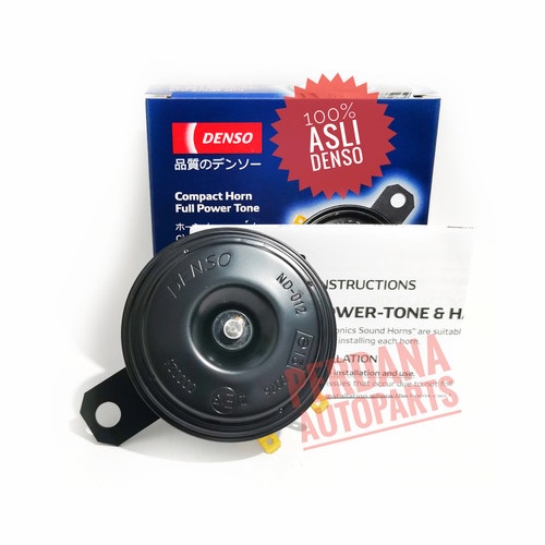 Ready Klakson Denso Disc Satuan Suara Mobil Avanza 12 V Bisa Buat Motor &amp; Mobil 100% Original Goracing