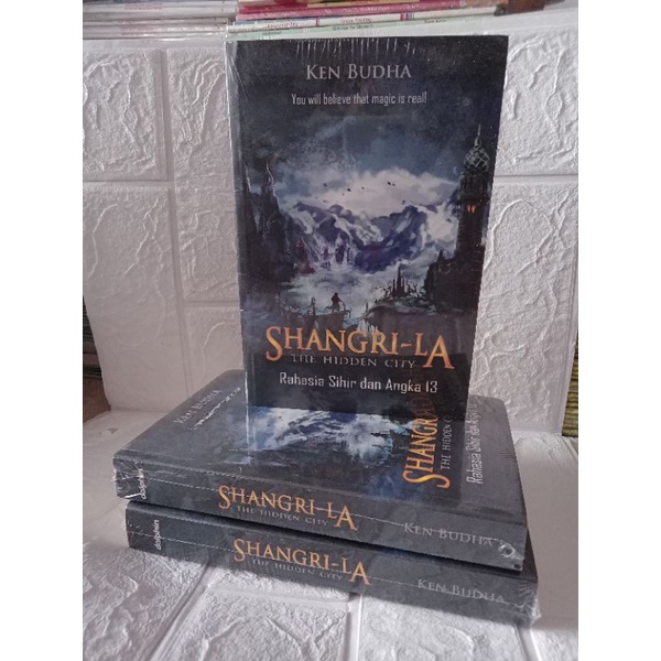 BUKU NOVEL FANTASI / NOVEL DEWASA / SHANGRI-LA THE HIDDEN CITY / ORIGINAL
