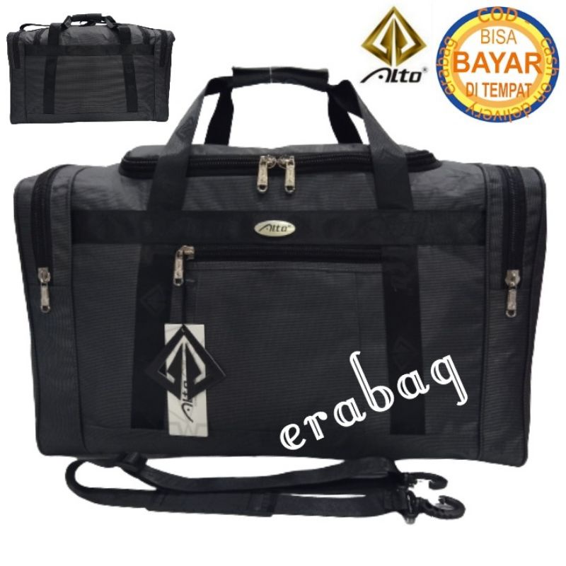 Tas Travelling Alto Jinjing Selempang Travel Bags Jumbo Hitam 85837