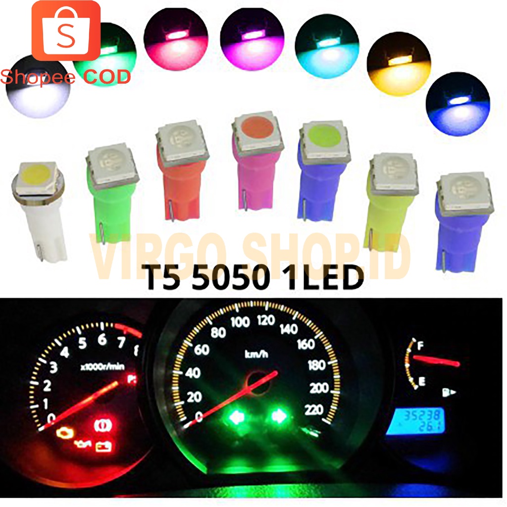 F10 Lampu LED T5 Spedometer Lampu Speedometer COB Lampu Mobil Motor / Lampu Led / Lampu Motor / Lampu Spedometer Motor / Lampu / Lampu Spidometer Motor / T5 / Lampu Speedometer / Lampu T5