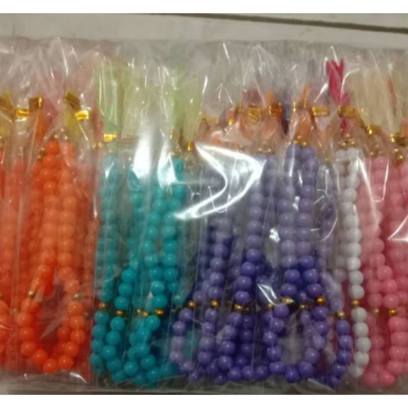 ECER 1 PC TASBIH MUTIARA 33 butir COCOK UNTUK SOUVENIR