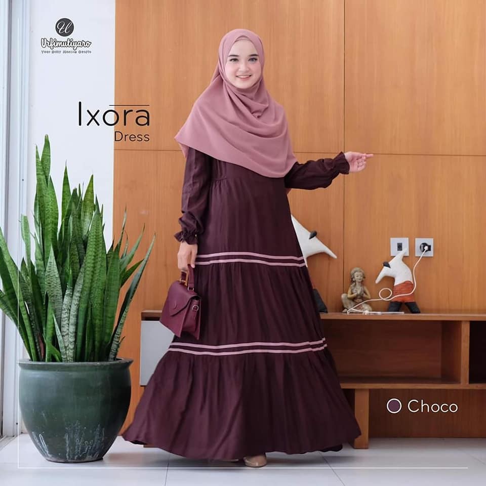 IXORA DRESS Gamis by Urfimutiyaro