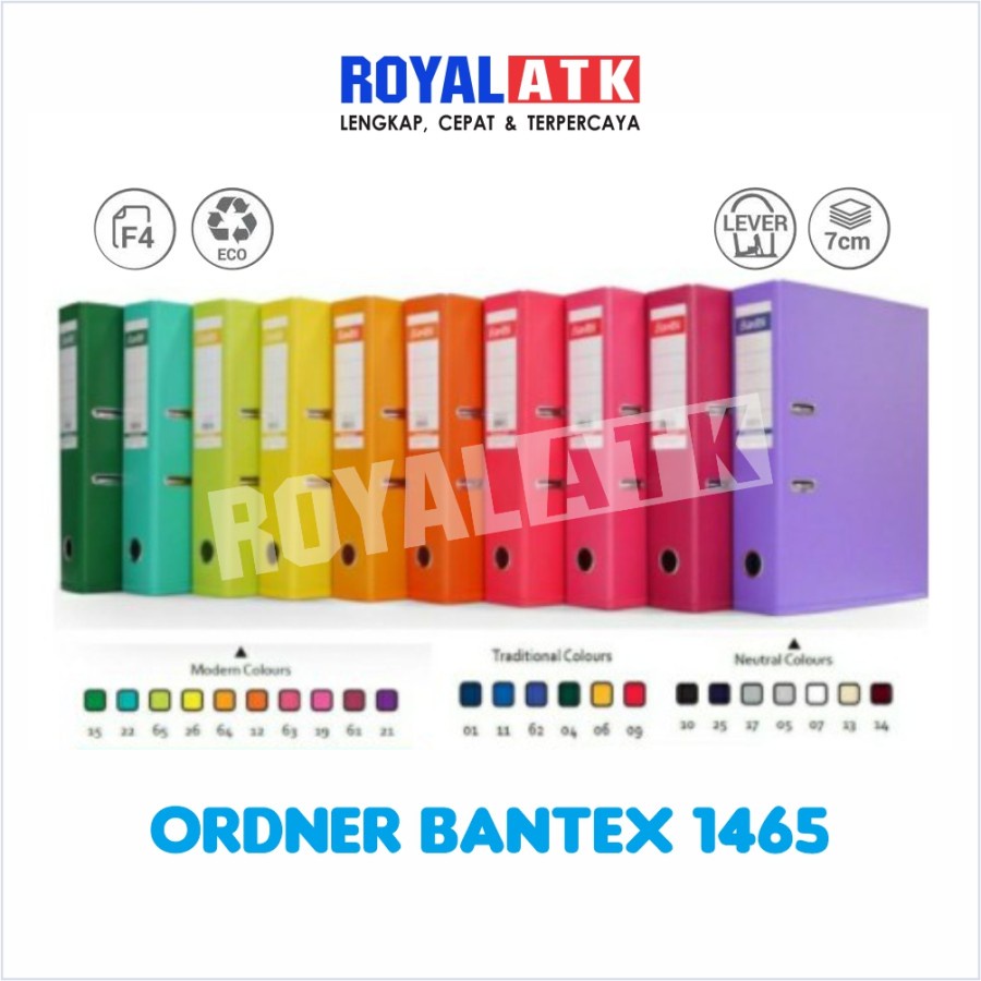 

Laf / Ordner Bantex 1465 F4 7cm / Lever Arch File Bantex Folio 7 cm
