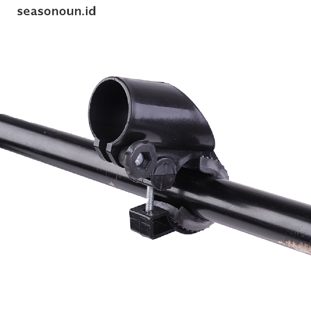 (seasonoun) Bracket Klem Mount Stang Sepeda Holder Lampu Senter LED