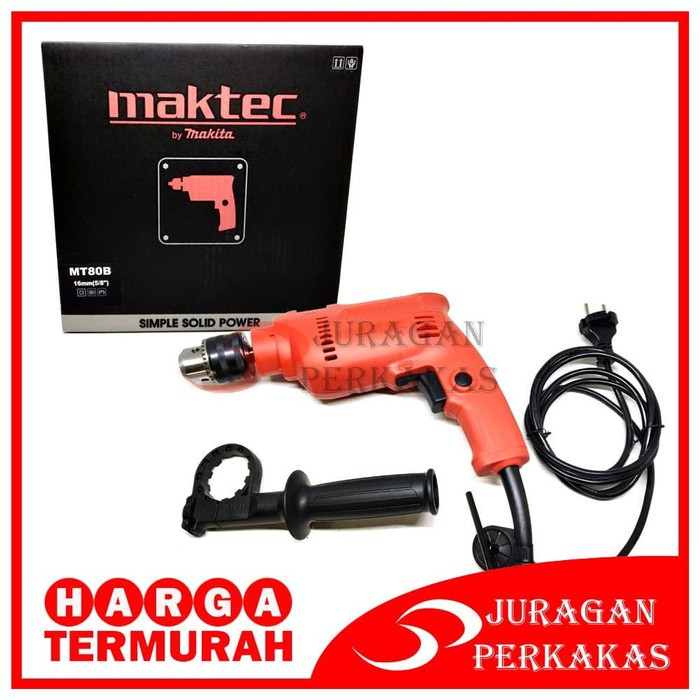 MESIN BOR BETON LISTRIK MAKTEC MT 80B IMPACT DRILL MT80B