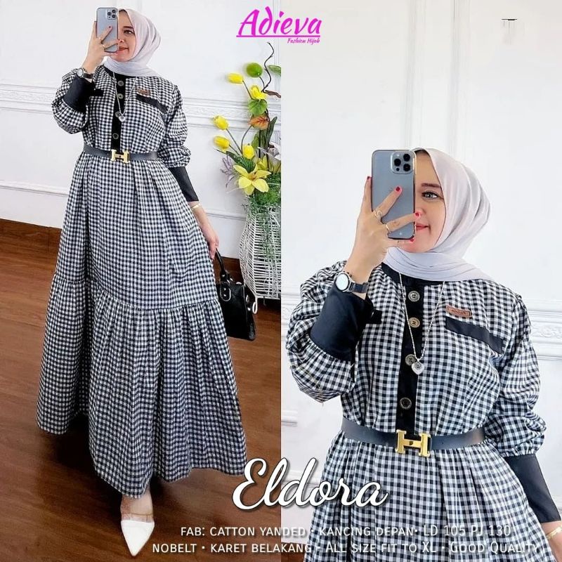 Gamis/Dress All Motif Alila Stacy Livy/Livina Almera Pretty Helina Flavio Erella Fiolin Gressy Miloa Jelio Amaris Sabrina Vidya Areola Talia Machio Zolla Geisya Gladis Eldora Morea Angeli Celine Adieva Matt Rayon Viscose-Eldora