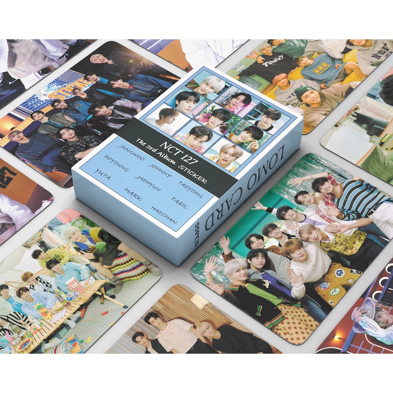 55pcs /box NCT DREAM Photocards Broken Melodies Album LOMO Card Postcard ((In STOCK) Kipas Kpop)